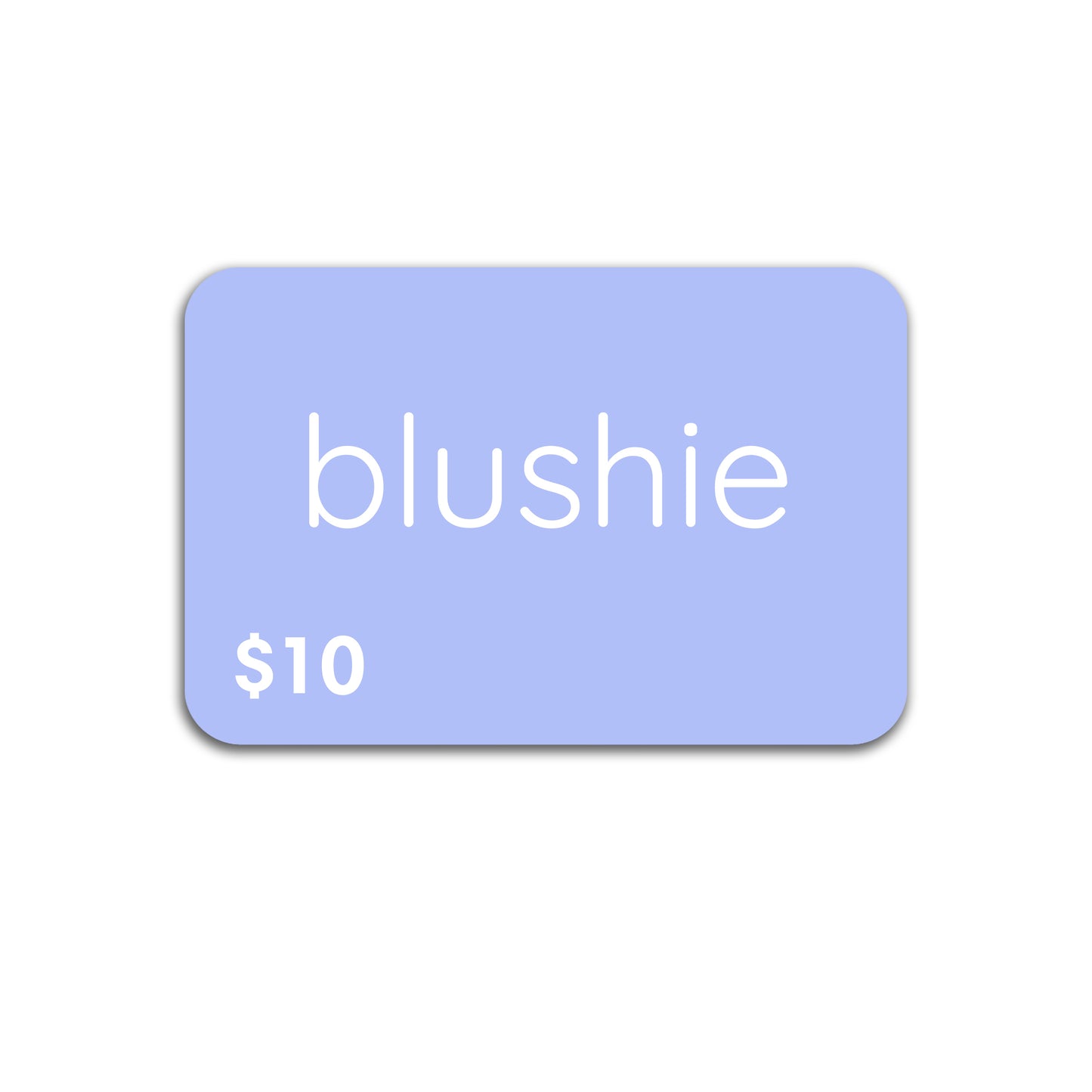 Blushie™ gift card