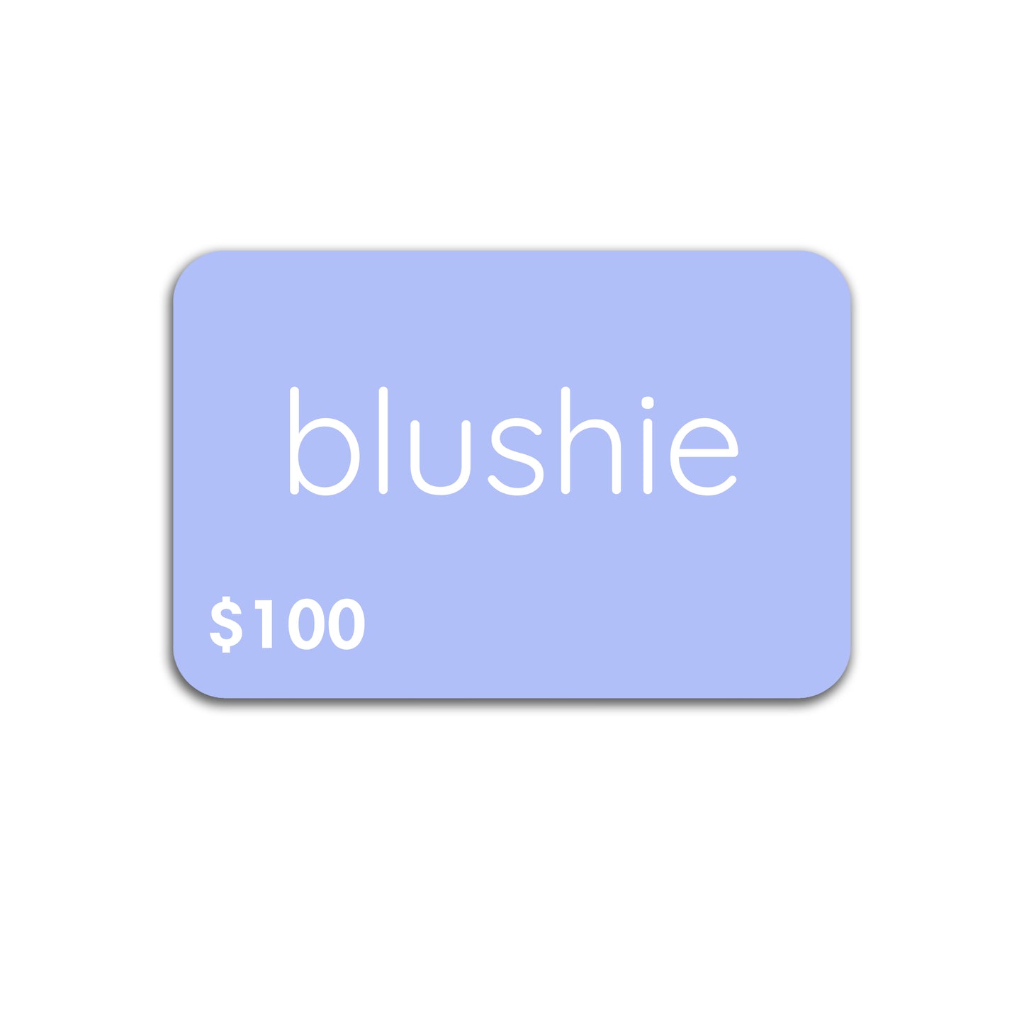 Blushie™ gift card