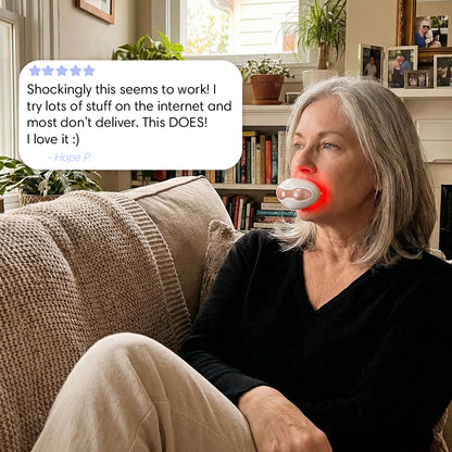 Kiss Me Red Light Pacifier